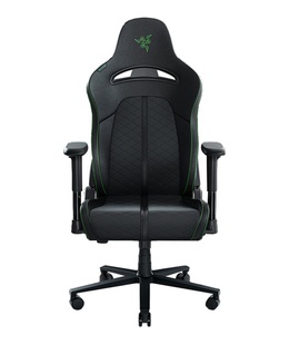  Razer Ergonomic Gaming Chair Enki X EPU Synthetic Leather; Steel; High density Polyurethane Moulded Foam | Black/Green  Hover