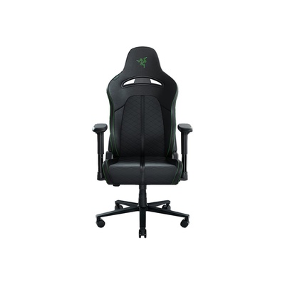 Razer Ergonomic Gaming Chair Enki X EPU Synthetic Leather; Steel; High density Polyurethane Moulded Foam | Black/Green