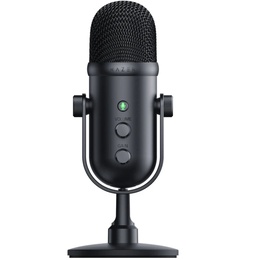 Austiņas Razer Streaming Microphone Seiren V2 Pro Black