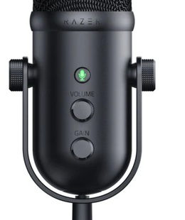 Austiņas Razer Streaming Microphone Seiren V2 Pro Black  Hover