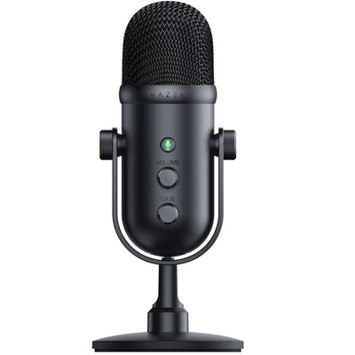 Austiņas Razer | Streaming Microphone | Seiren V2 Pro | Black | Wired