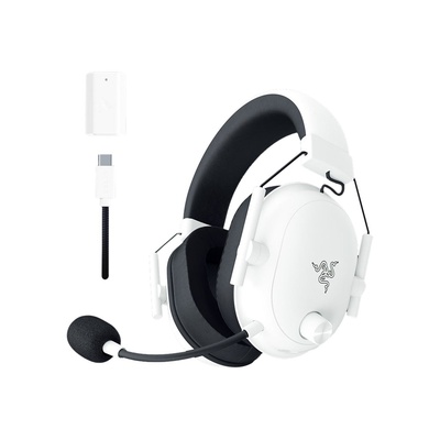 Austiņas Razer | Gaming Headset | BlackShark V2 HyperSpeed | Wireless/Wired | Over-Ear | Microphone | Noise canceling | Wireless | White