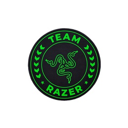  Razer Team Razer Floor Mat 100% Recycled Polyester Velvet/100% Recycled Non-woven Fabric | Floor Rug | Black/Green