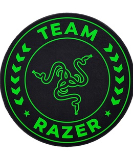  Razer Team Razer Floor Mat 100% Recycled Polyester Velvet/100% Recycled Non-woven Fabric | Floor Rug | Black/Green  Hover