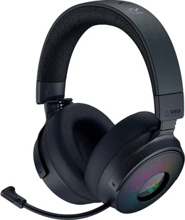 Austiņas Razer Gaming Headset | Kraken V4 Pro | Bluetooth | Over-ear | Microphone | Wireless | Black  Hover