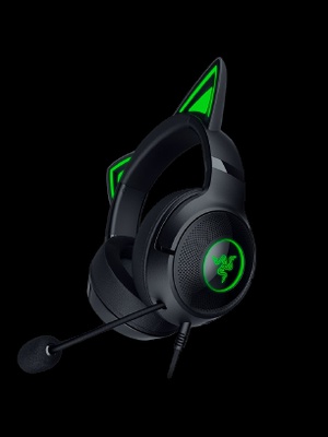 Austiņas Razer | Headset | Kraken Kitty V2 | Microphone | Wired | Noise canceling | On-Ear  Hover