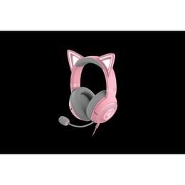 Austiņas Razer | Headset | Kraken Kitty V2 | Wired | On-Ear | Microphone | Noise canceling