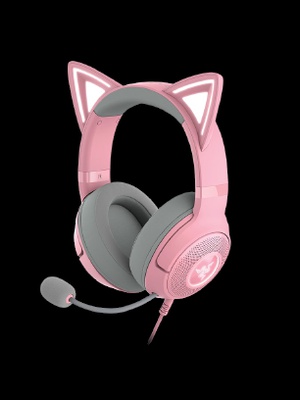 Austiņas Razer | Headset | Kraken Kitty V2 | Microphone | Wired | Noise canceling | On-Ear  Hover