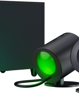  Razer | Gaming Speakers with wired subwoofer | Nommo V2 - 2.1 | Bluetooth | Black  Hover
