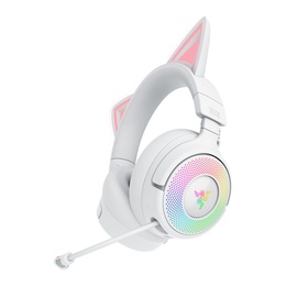Austiņas Razer | Headset | Kraken Kitty V3 Pro | Bluetooth | Over-Ear | White