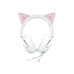 Austiņas Razer Gaming Headset | Kraken Kitty V3 X | Wired | Over-Ear | Microphone | White