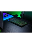 Tastatūra Razer | BlackWidow V4 Low-Profile HyperSpeed | Keyboard | Wireless | US | Bluetooth | Black | Orange Switch