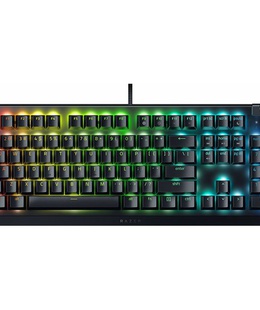 Tastatūra Razer | Mechanical Gaming Keyboard | BlackWidow V4 X | Black | Mechanical Gaming Keyboard | Wired | US | N/A g | Green Mechanical Switches (Clicky)  Hover