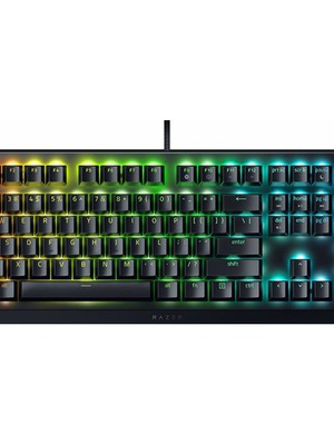 Tastatūra Razer | Mechanical Gaming Keyboard | BlackWidow V4 X | Black | Mechanical Gaming Keyboard | Wired | US | N/A g | Green Mechanical Switches (Clicky)  Hover
