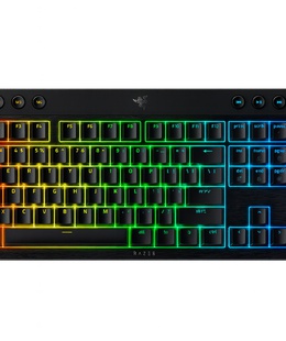 Tastatūra Razer | BlackWidow V4 Low-profile HyperSpeed | Gaming Keyboard | Wireless | US | Yellow Linear  Hover