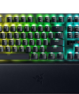 Tastatūra Razer | Gaming Keyboard | Huntsman V3 Pro | Gaming Keyboard | Wired | Nordic | Black | Analog Optical  Hover