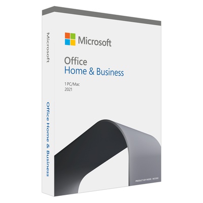  Microsoft | Office Home and Business 2021 | T5D-03511 | FPP | 1 PC/Mac user(s) | English | EuroZone Medialess