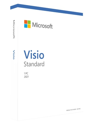  Microsoft Visio Std 2021 Windows D86-05954  Hover