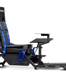  Next Level Racing Boeing Commercial Edition Flight Simulator | Blue highlights  Hover