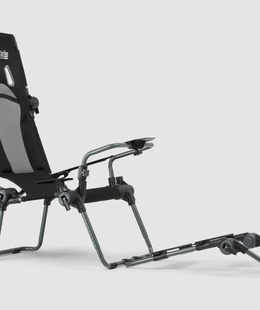 Next Level Racing | Foldable Formula and GT Cockpit | F-GT Lite Grey Edition | Grey and Black  Hover