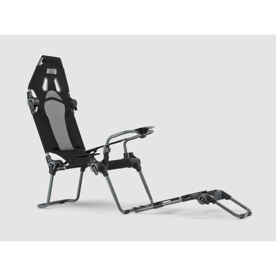  Next Level Racing | Foldable Formula and GT Cockpit | F-GT Lite Grey Edition | Grey and Black