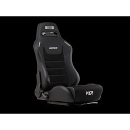  Next Level Racing | Premium PU Leather | Reclining Seat | ERS3 Elite PU Leather & Suede Edition | Black