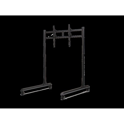  Next Level Racing Floor stand | Round Tube Freestanding Single Monitor Stand | Up to 65  | Height adjustment