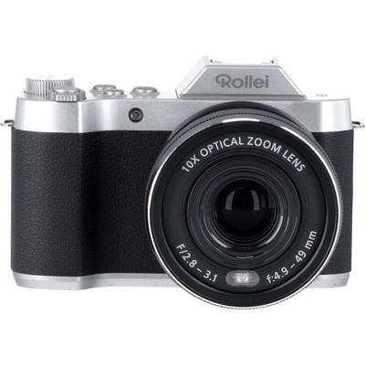  Rollei Powerflex 10x Retro, black/silver
