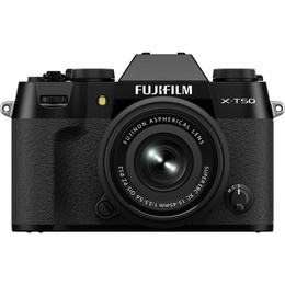  Fujifilm X-T50 + 15-45mm, black