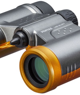  Pentax binoculars UD 9x21, grey/orange  Hover