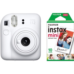  Fujifilm Instax Mini 12, clay white + film