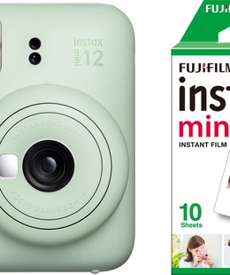  Fujifilm Instax Mini 12, mint green + film  Hover