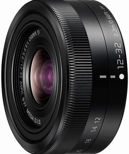  Panasonic Lumix G Vario 12-32mm f/3.5-5.6 ASPH./MEGA O.I.S., black  Hover