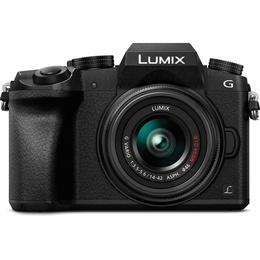  Panasonic Lumix DMC-G7 + 14-42mm komplekts, melns