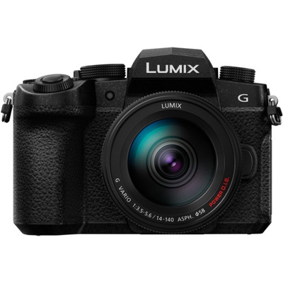  Panasonic Lumix DC-G90 + 14-140mm Kit, melns