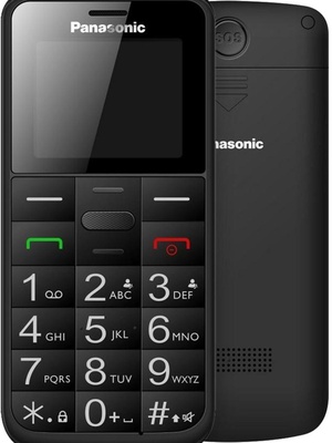 Telefons Panasonic KX-TU110, melns  Hover