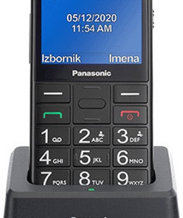 Telefons Panasonic KX-TU155EXBN, black  Hover