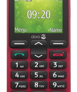 Telefons Doro 1380, red  Hover