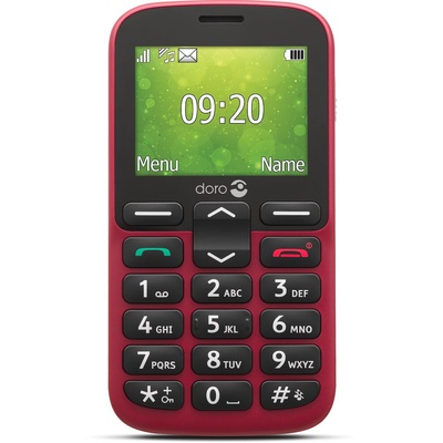 Telefons Doro 1380, red