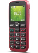 Telefons Doro 1380, red Hover