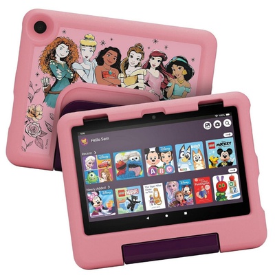  Amazon Fire HD 8 Kids 32GB (2024), disney princess