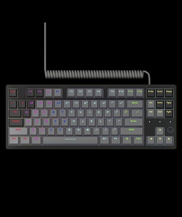 Tastatūra LORGAR LRG-GK514TKL-BK-US  Hover