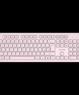 Tastatūra CANYON CNS-HKBW01BG  Hover