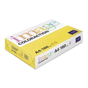  Krāsains papīrs IMAGE C. A4 160g/m2 250lap. Sevilla/Tumši dzeltens
