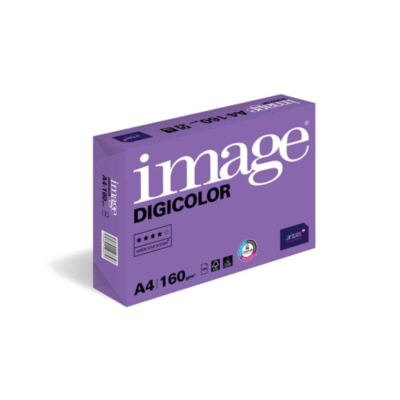  Papīrs A4, 160g/m2, IMAGE Digicolor, 250 loksnes