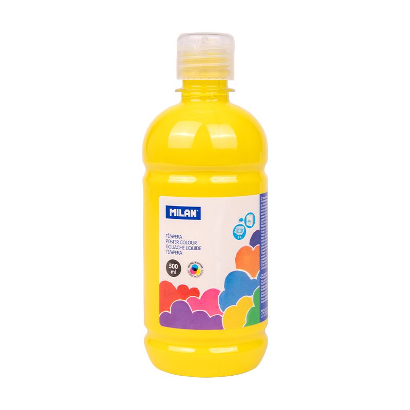 Guaša 500 ml. dzeltena MILAN