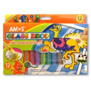  Vitrāžu krāsas GD10P12 (9+2+1līme)