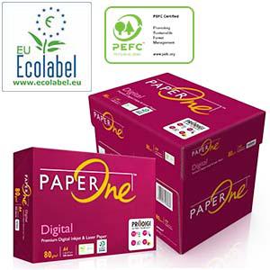  Papīrs Paper One A4 80g. 500 loksnes Premium Digital