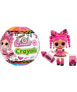  L.O.L. Lelle Crayola 10 cm dažādas (bumbā) 505259  Hover