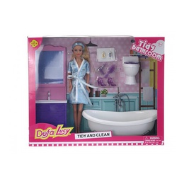  Lelle Lusija 29 cm ar aksesuāriem vannas istabā 538771